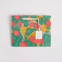 Hand Marbled Gift Bags Medium | Christmas Glitz